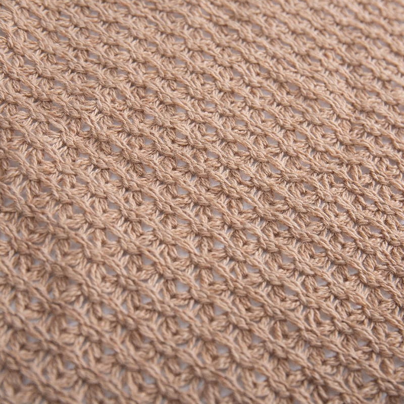 ผ้าถักสแปนเด็กซ์ซี่โครงกลวงถัก